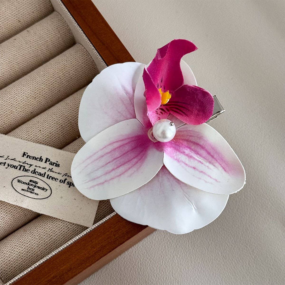 Orchid Hair Clip