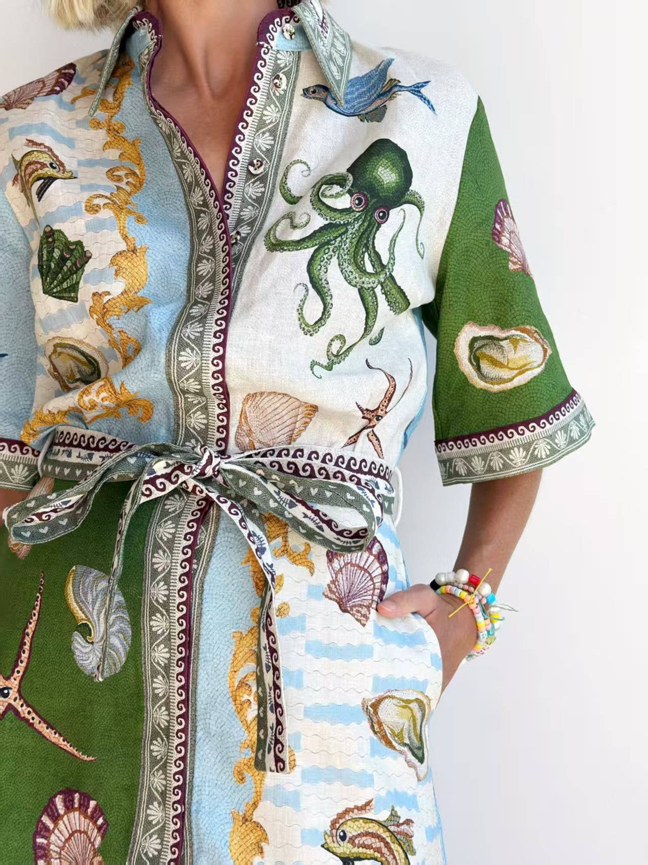 Under the Sea Shirt Dress