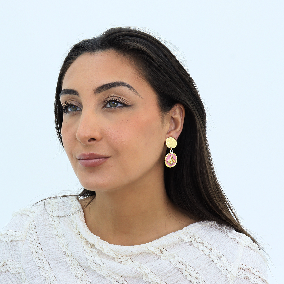 ColorPop Bee Clip-on Earrings - 24K Gold Plated