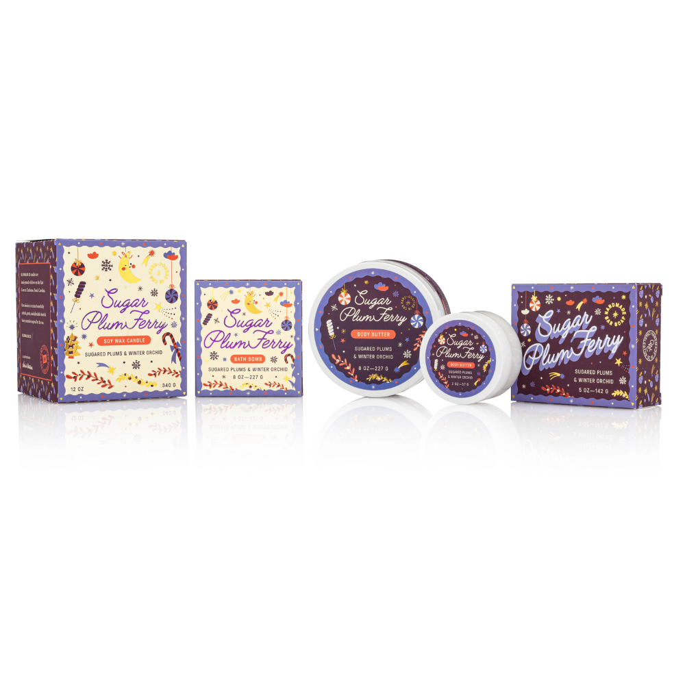 Sugar Plum Ferry™ Bath Bomb | Holiday, Christmas