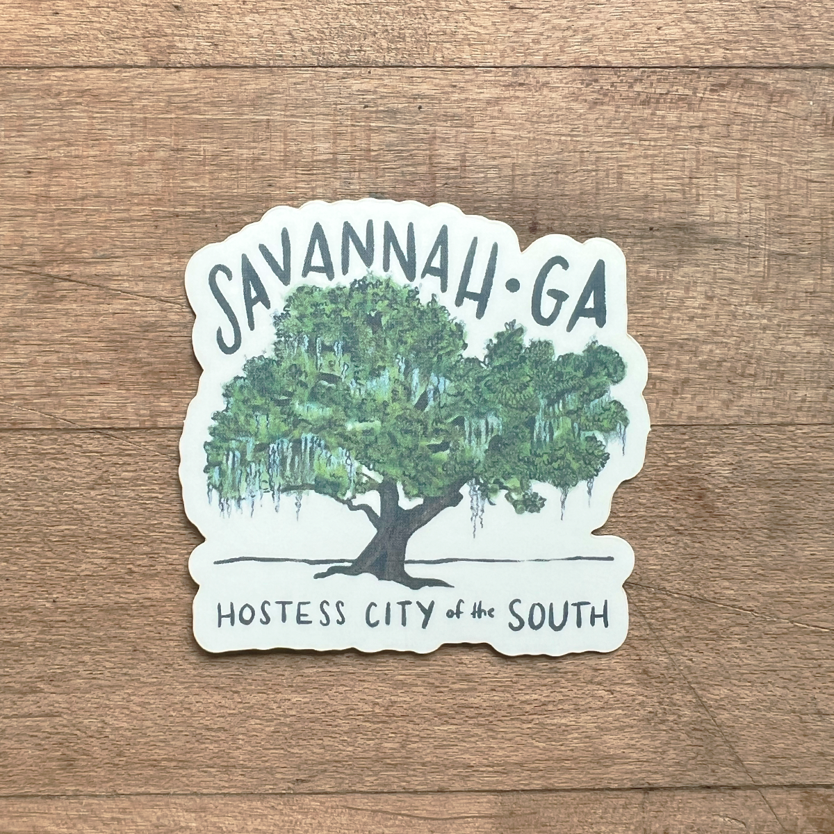 Hostess City Savannah Sticker