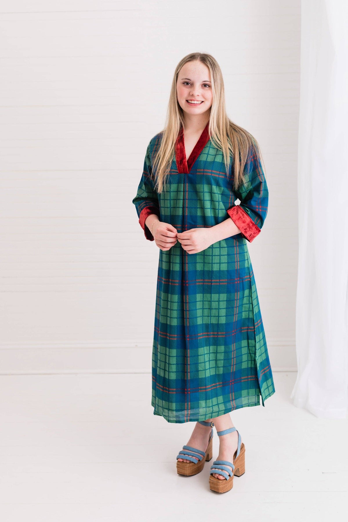 Estate Tartan | Laurel Juliette Caftan