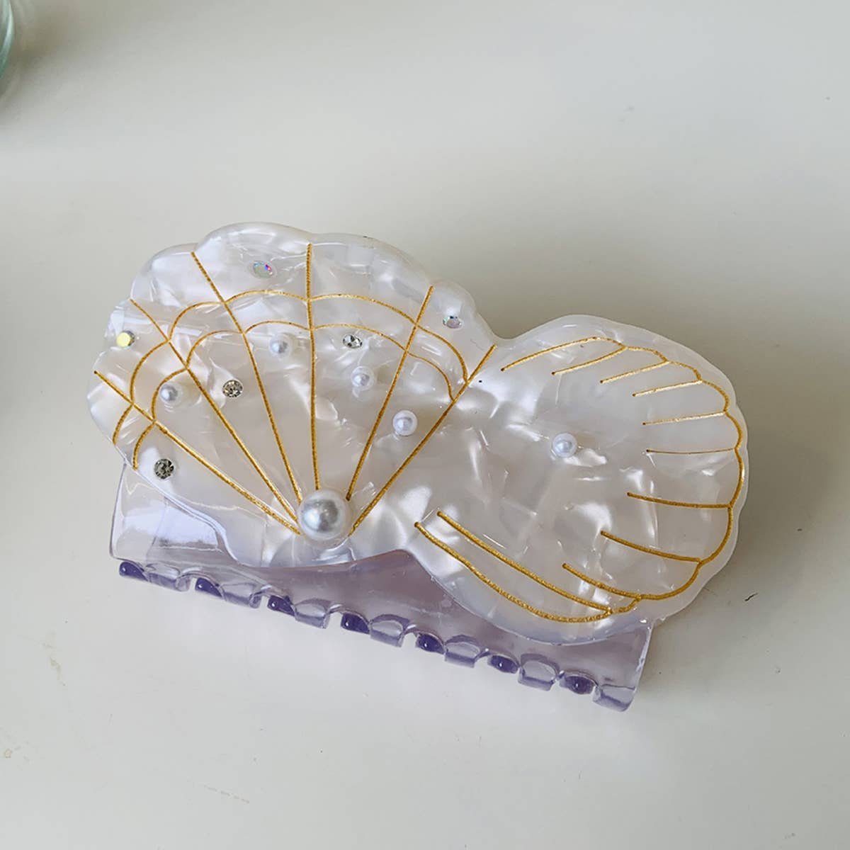 Seashell Claw Clips