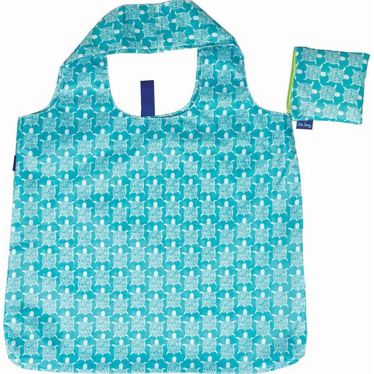 SEA TURTLE OCEAN blu Bag Reusable Shopper Tote