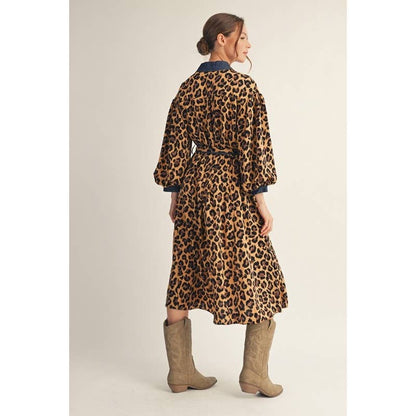 Leopard Midi Dress