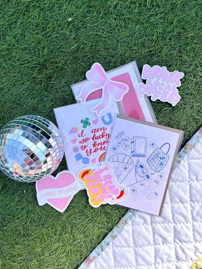 Saturday Essentials Greeting Card