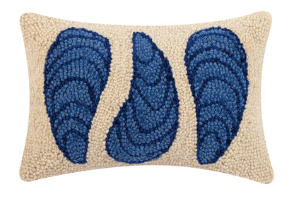 Triple Oyster Hook Pillow