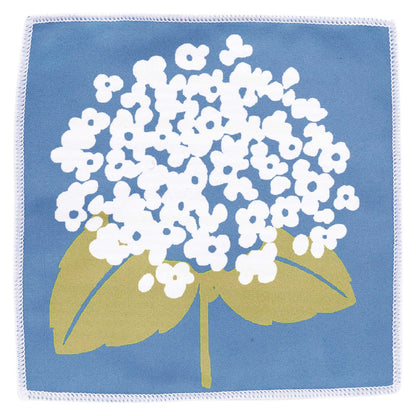 HYDRANGEA Reusable Cocktail Napkins, Set of 8