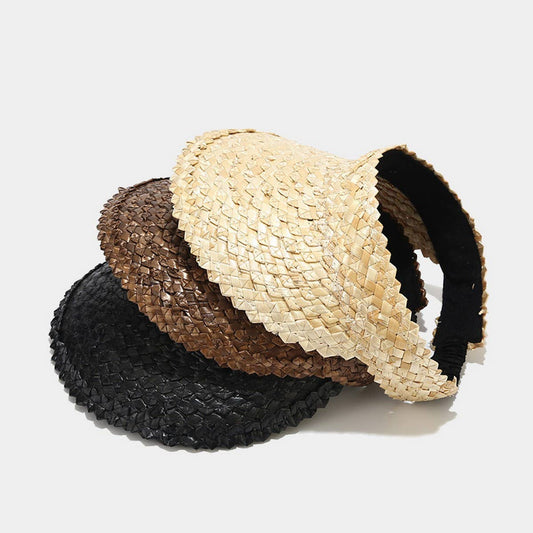 Straw Sun Visor