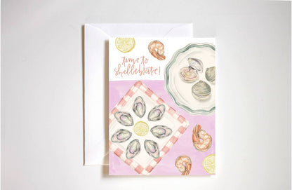 Time To Shellebrate Card