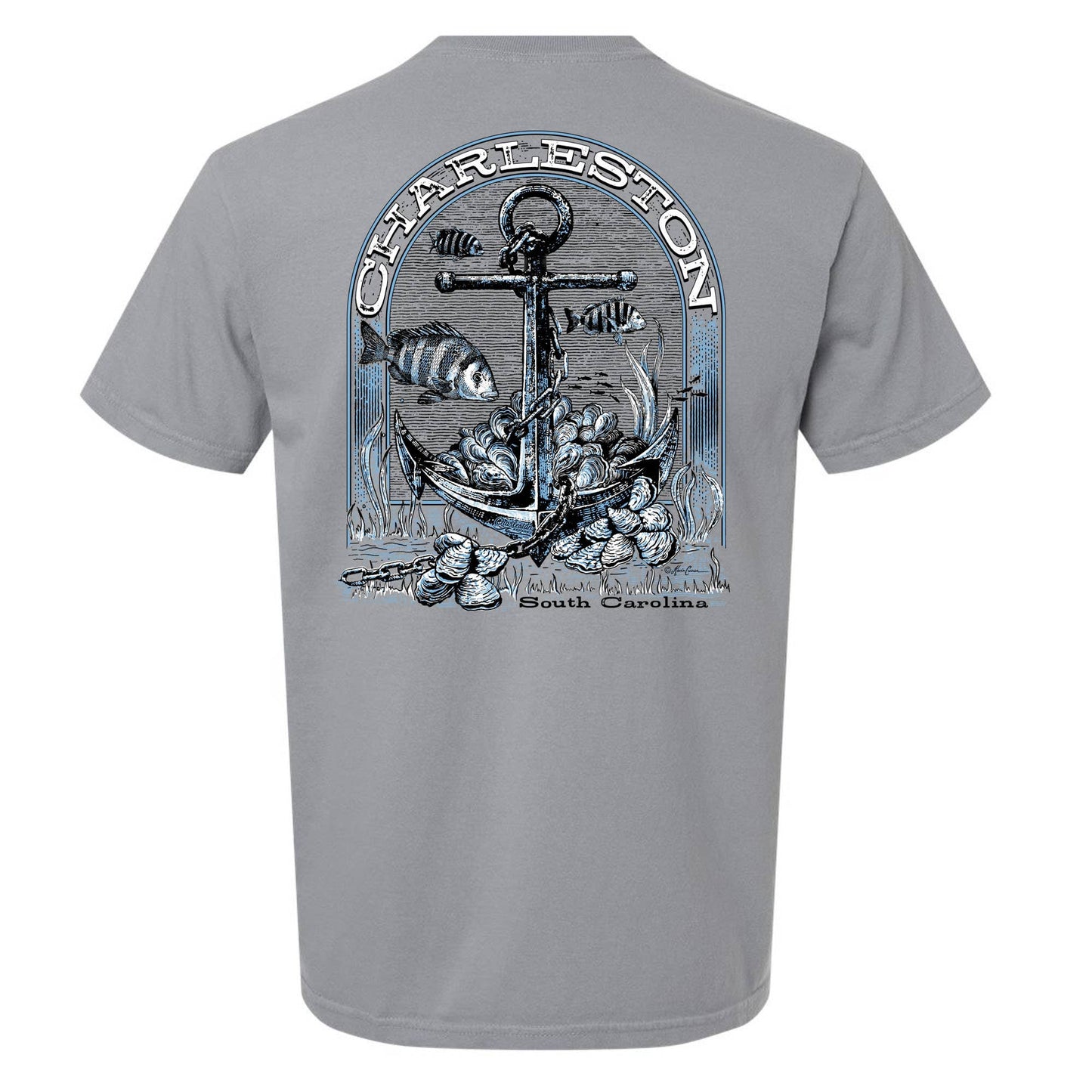 Anchor Oysters Sheepshead Fish Shirt