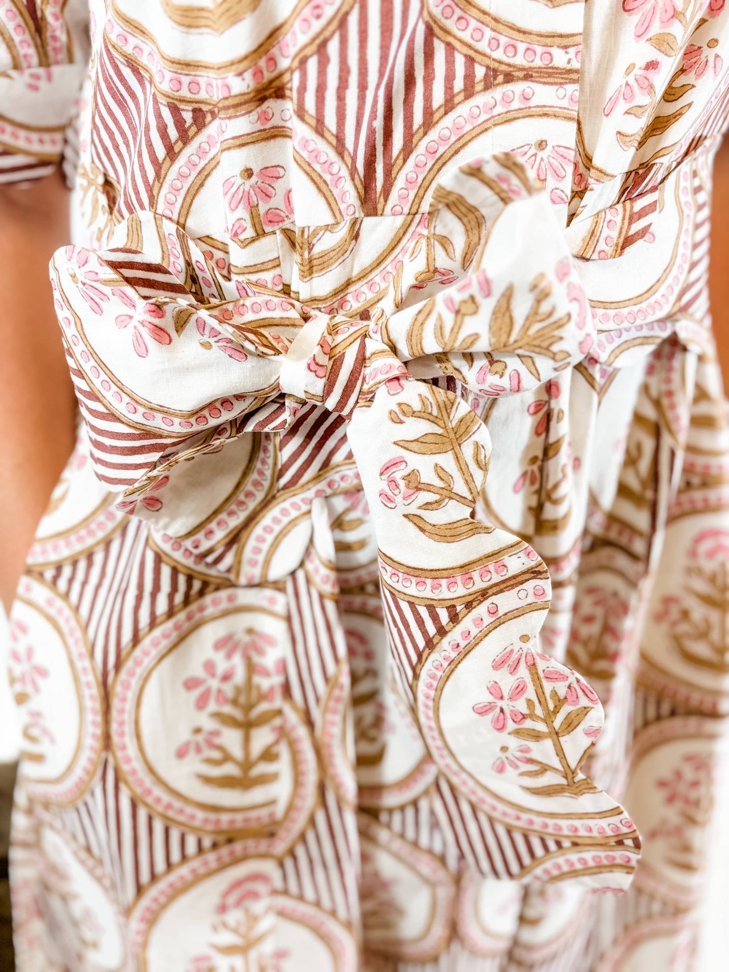Heart of Grace Medallion Floral Dres