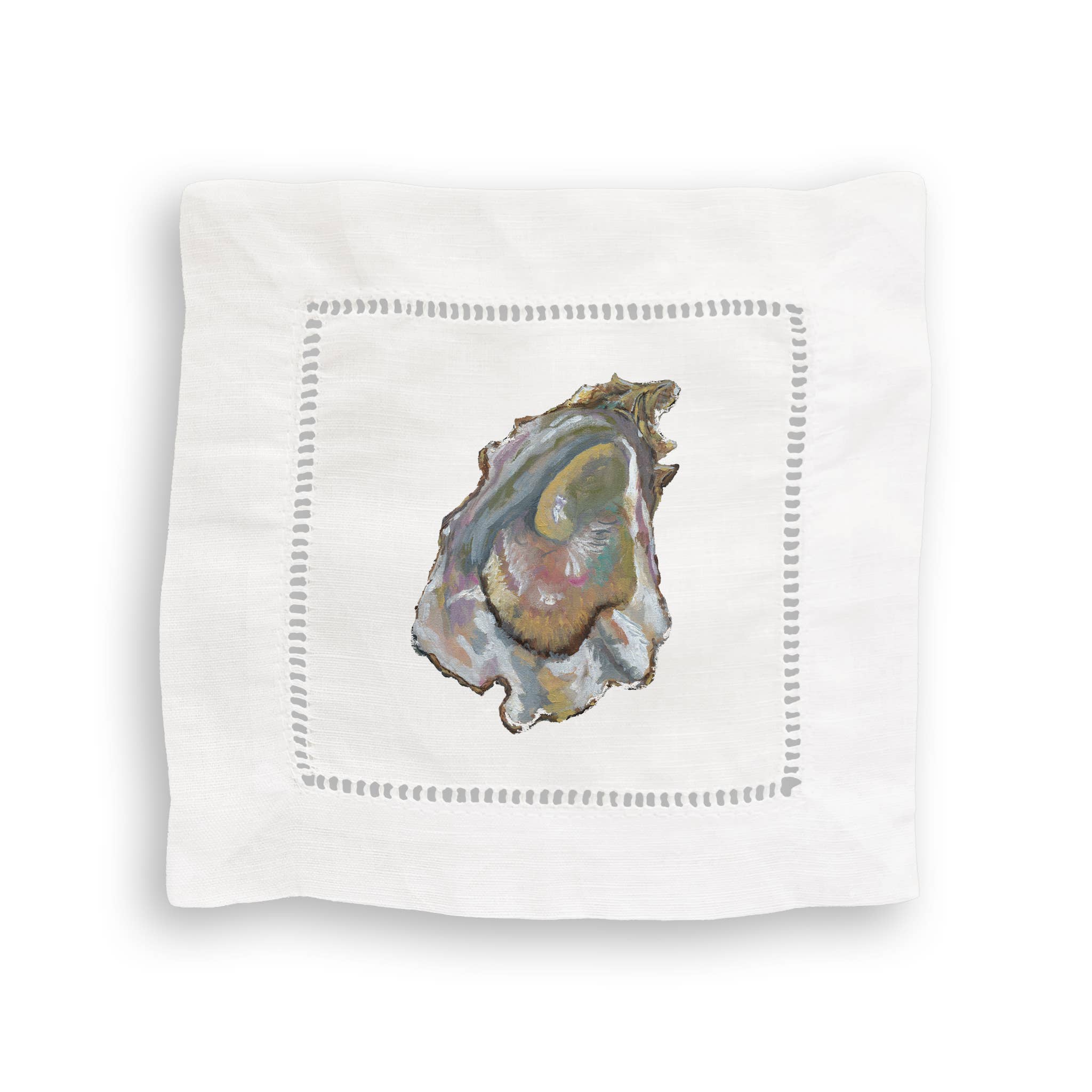 The Indigo Cottage Oysters Cocktail Napkin - Thumbnail 5